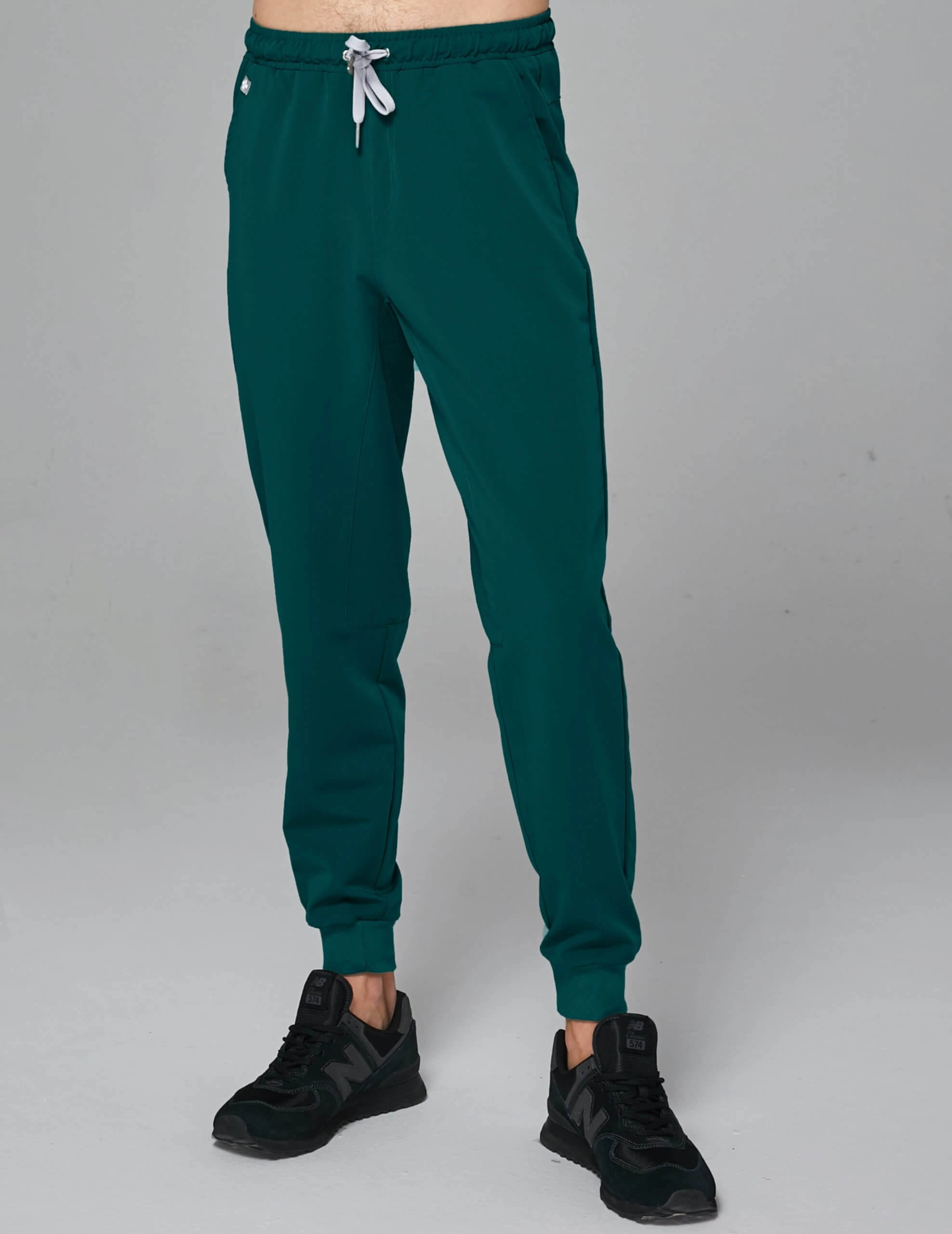 OUTLET Kalhoty Jogger - DEEP GREEN