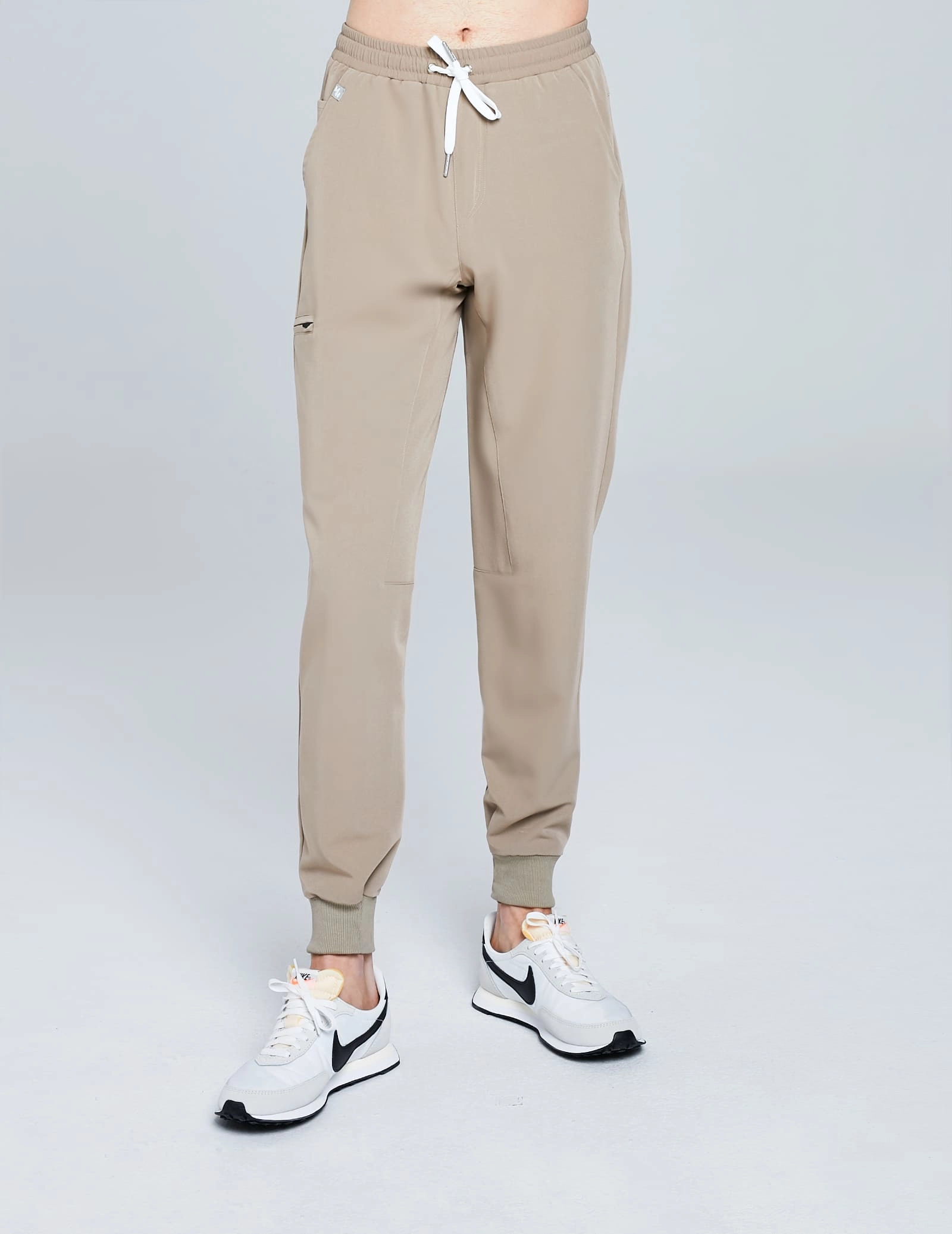 OUTLET Kalhoty Jogger - BEIGE