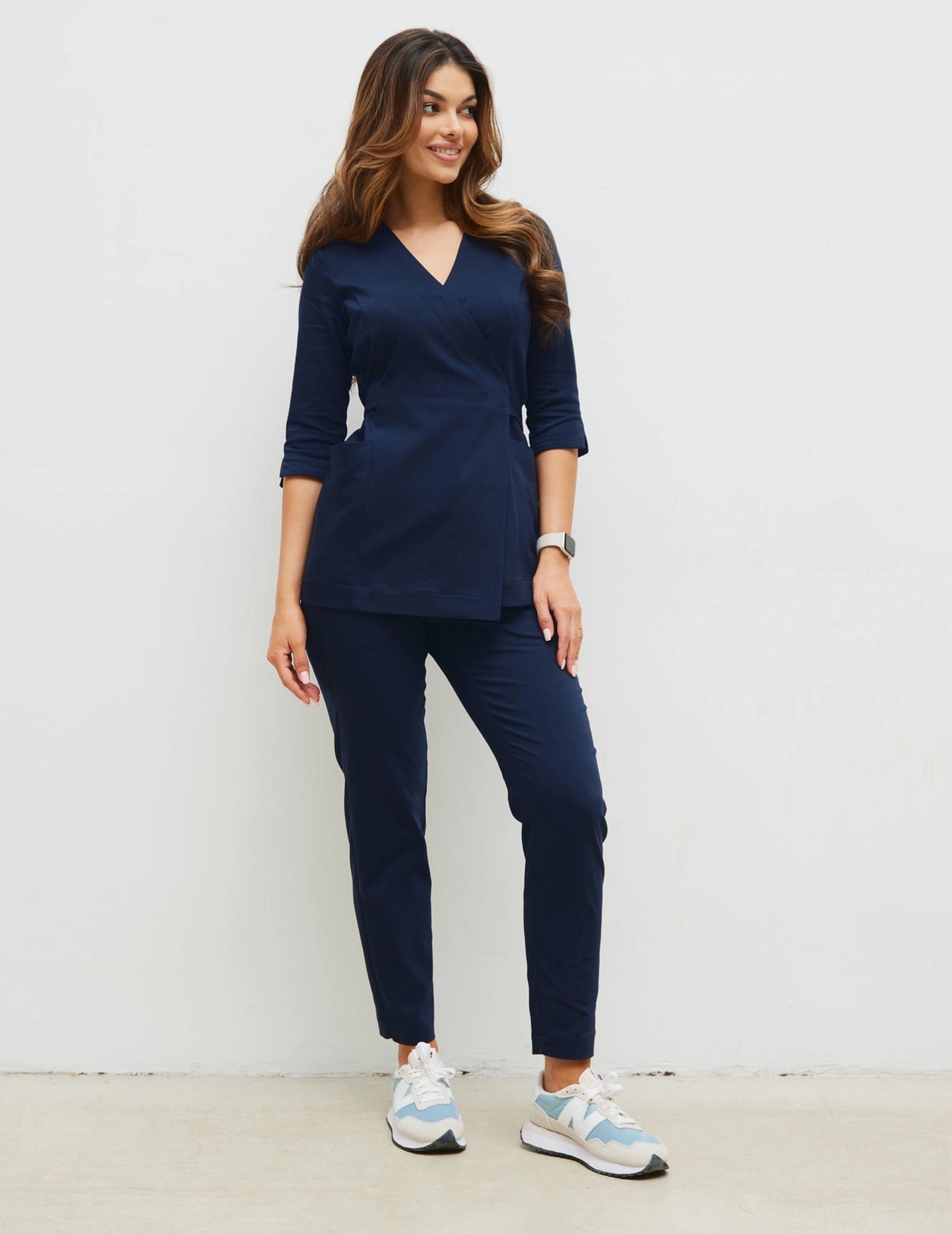 Dámské kalhoty Slim Fit - NAVY